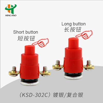 KSD302D 250V 16A 53C Kablo Makarası için Termal Kesme Anahtarı KSD302B 250V 16A 63C