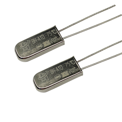 Minyatür Bimetal Termostat JUC-31F Mini Termal Kesme Anahtarı 250v 2A 0-130C
