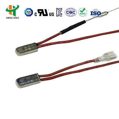 H21 Otomatik Yeniden Başlatma Termal Sigorta BW-ABS Sıcaklık Denetimli Değiştirici KSD9700 Termal Sigorta