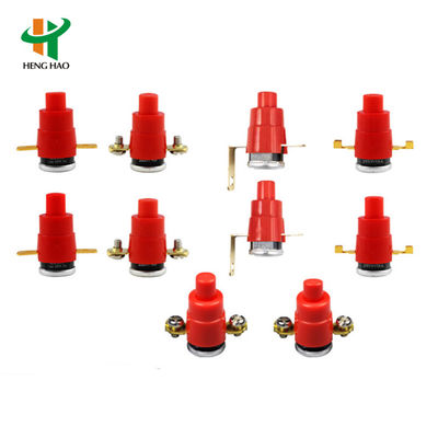 KSD301 Bimetal Termostat 100000 Döngü 250V 16A ve 0-250℃ Sıcaklık Aralığı