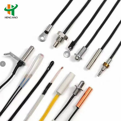 Sıcaklık Algılayıcı NTC 50K 3950 Sıcaklık Sonda PT100 Sıcaklık Algılayıcı Sıcaklık Algılayıcı Tel Bağlantısı