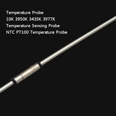 Sıcaklık Sonda 10K 3950K 3435K 3977K Sıcaklık Algılama Sonda NTC PT100 Sıcaklık Sonda