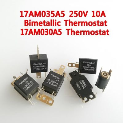17AM035A5 250V 10A Bimetallik Termostat 17AM028A3 17AM029A5 17AM030A5 Termostat