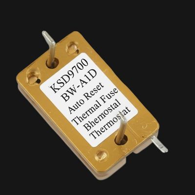 KSD9700 BW-A1D Otomatik Yeniden Başlatma Termal Sigorta Bimetal Termostat Küçük Termal Koruyucu