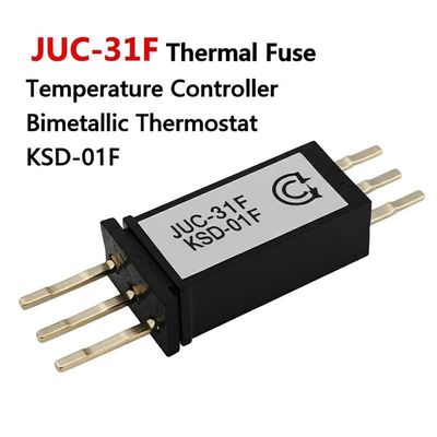 JUC-31F Termal sigorta sıcaklık kontrolörü Bimetal termostat KSD-01F