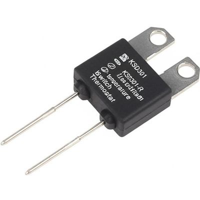 KSD301 Bimetal Termostat Çıtçıtlı Aksiyon Sıcaklık Anahtarı, 100000 Döngü, 250V 16A ve 0-250℃ Aralığı